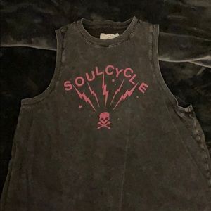SoulCycle Tank, Dark Gray, NWOT, Sz Small